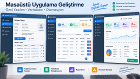 dilediğiniz masaüstü uygulamasını gerçekleştirebilirim