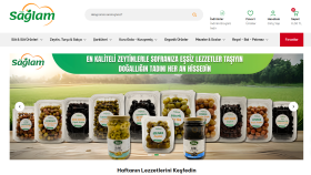 Şarküteri Web sitesine ait ana sayfa alıntısı