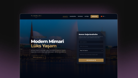 Hamburg İnşaat – Kurumsal Web Sitesi