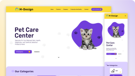 PetCareCenter - Evcil Hayvan Mağazası Giriş Sayfası