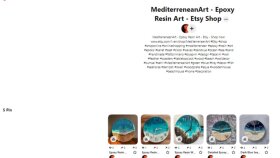 Mediterrenean Art - Etsy Mağazası- Pinterest Tanıtımı