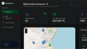 Omnexus - Dijital Gayrimenkul Ekosistemi ve SaaS Mimarisi