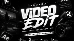 videolarınızı dikkat çekici şekilde kurgularım