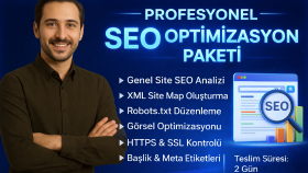 web sitenizin SEO düzenlemeleri ile üst sıralara taşıyorum