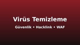 WordPress virüs ve hacklinkleri temizler, sitenizi korurum