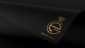 Ensar Gold Logo Kartvizit Tasarımı