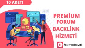 forum tanıtım backlink çalışması yaparım