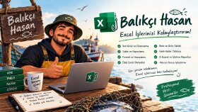 Excel verileri oluşturarak işinizi daha kolaylaştırabilirim
