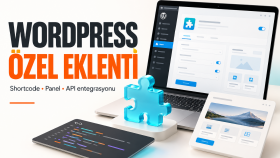 WordPress için özel eklenti ve shortcode geliştirebilirim