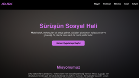 Moto Match Web Tasarım