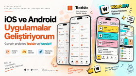 iOS ve Android mobil uygulamanızı baştan sona geliştiririm