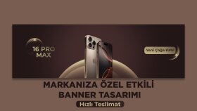 markanızı yansıtan profesyonel banner tasarımları yaparım