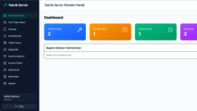 Teknik Servis Yönetimi Web Script