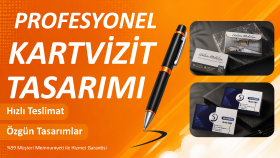 firmanıza değer katacak kartvizitler tasarlarım