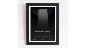 2001: A Space Odyssey Film Afişi Tasarımı
