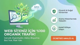 siteniz için organik trafik sağlarım