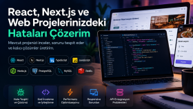 React, Next.js ve TypeScript hatalarınızı çözerim