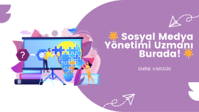sosyal medya yönetiminde yardımcı olabilirim