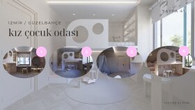 Kız Çocuk Odası Tasarımı - Güzelbahçe