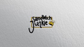 Sandwıch Junkie Firması İçin Logo Çalışması.