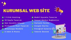 firmanıza özel veya kişisel web sitesi kurabilirim