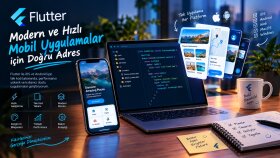 Flutter ile iOS ve Android mobil uygulama geliştiririm