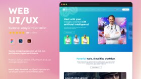 Beatuies.AI - Web UI/UX Çalışması