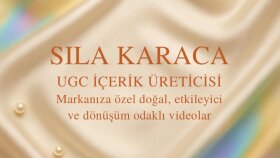 markanıza özel  UGC içerikler üretiyorum