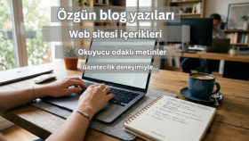 özgün blog yazıları ve web sitesi içerikleri yazarım