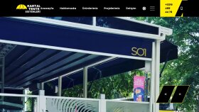 KartalTenteSistemleri Web Site Tasarımı