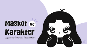markanıza özel özgün maskot ve karakter tasarlarım