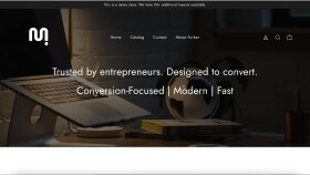 Shopify demo mağaza örneği mevcuttur.