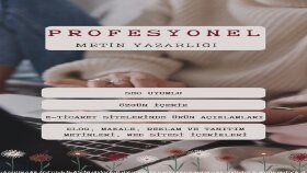 ilgi çekici ve profesyonel metin yazarlığı ve makale yazarım