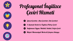 İngilizce Çeviri İş İlanı