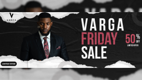 Varga Men Banner Tasarımı