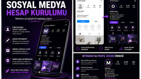 Sosyal Medya Hesaplarınızı Profesyonel Şekilde Kuruyorum