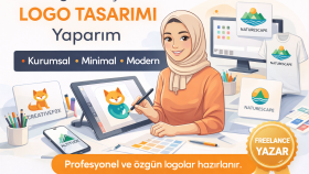 markanıza özgün ve profesyonel logo tasarlamaktayım