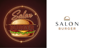 Hamburger Firması için logo çalışması