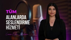 stüdyo kalitesinde profesyonel seslendirme sunuyorum