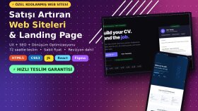 satış odaklı modern web sitesi yaparım