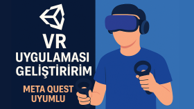 unity ile meta quest  uyumlu VR uygulaması geliştiririm