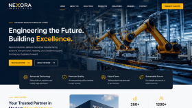 Nexora Industries Kurumsal Web Site Tasarımı
