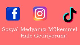 sosyal medyanızı yönetiyorum