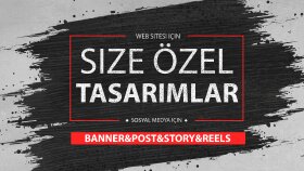 size özel sosyal medya için banner tasarımları yapıyorum