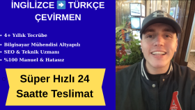 Türkçe İngilizce çeviriyi en ucuz fiyata kaliteli yaparım