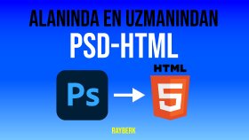tasarımlarınızı html'ye çevirebilirim