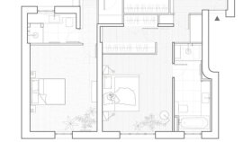 autocad'de mimari proje çizerim