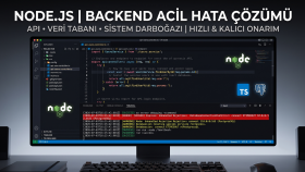 backend sistemlerini onarır ve darboğazları gideririm