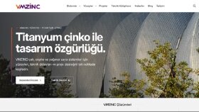 VMZINC Türkiye | Kurumsal Web Tasarım ve Yazılım