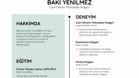 CV hazırlama konusunda sizlere yardımcı olabilirim